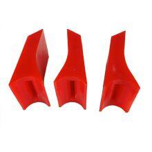 Heavy-duty Belt Cleaners Polyurethane Scraper Blades for Mining Conveyor Belt Head Scrapers thumbnail-1