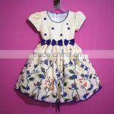 Summer evening flower girl's one piece girls party dresses for wholesale