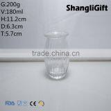 180ml Clear Pampkin Shape Glass Vase, Glass Candle Jar Aroma Reed Diffuser thumbnail-1