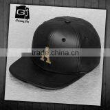 China Customize Adjust Metal Plate Logo Free Snapback Hat Wholesale