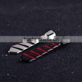 Fashion Charm Accessories Necktie Shaped Tie Clips For Men thumbnail-2