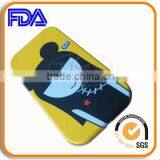 OEM Mini Metal Tin Box With Hinge