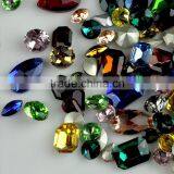 Foiled Back Crystal Sew on Stones, Unfoiled Crystal Stones Both Available thumbnail-1