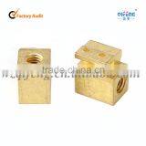 Qifeng Hardware Precision Parts Brass Terminal Block thumbnail-3