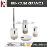 Hot Sale 4ps Ceramic Bathroom Accessories Set thumbnail-1