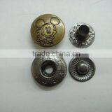 14mm Mouse Fancy Logo Waterproof Snap Button thumbnail-2