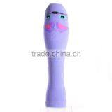 Funny Love Face Wholesale Purple Knitted Cartoon for Baby Leg Warmers Newest Cute Gifts thumbnail-4