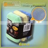Newest product high quality wholesale disposable scouring pad with microfiber material as seen on tv for sale