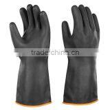 double-color industrial rubber gloves