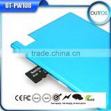 Promotional Gifts Super Slim Credit Card Li-polymer Battery Power Bank thumbnail-2