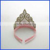 Fashion Design Frozen Blue Crystal Tiara Princss Cinderella Queen Crown For Women thumbnail-3