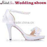 OEM Wholesale White Wedding Shoes Ladies Heels Size 34-41 Small Order thumbnail-6