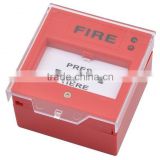In door using Hand actuated Fire alarm button with LED indicator