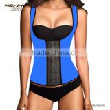 Cheapest Bue waist lingerie latex vest corset