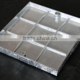 Hot Dipped Galvanised Steel Square Manhole Covers Hot Sale Recessed Cover Heavy Duty-B4-Size 300*300--1000*1000mm