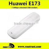 7.2Mbps Wireless Hsdpa 3g Usb Modem With Antenna Huawei E173
