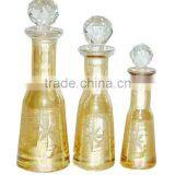 Crystal Perfume Bottle, Glass Bottle, Crystal Perfume Bottle, Crystal Body Perfume Bottle thumbnail-1