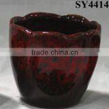 Indoor Decorative Italian Mini Porcelain Flower Pot thumbnail-3