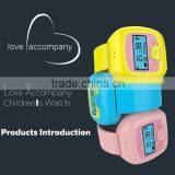 2015 Newest and Hot Selling Cartoon Kids Gps Tracking Watch Hone
