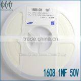 Capacitors 1608 1NF 50V NEW thumbnail-1