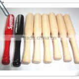 Made in china wholesale wood baseball bats for promotion