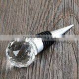 Promotional Faceted Ball Shape Crystal Wine Stopper for Party Favor thumbnail-3