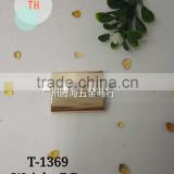 China suppliers light gold custom metal logo labels for handbags