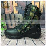 Good quaity black army military camouflage tactical boots