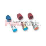 Straight Adapters Set W/Valve Core and Cap, Air Conditional Service Tools of Auto Repair Tools