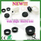 New Design Wide Angle 2 in 1 Universal Clip Mobile Phone Macro Lens