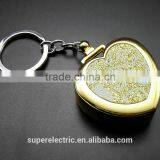 China Lighter Factories Direct Supply Rechargeable Electric Lighter Heart Shape Keychain Cigarette Lighters thumbnail-2