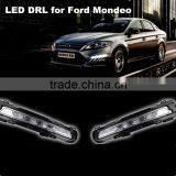 Turn off Style Relay and Waterproof Led CAR Light DRL Daytime Running Lights Fog Lamp With E8 Mark for Ford Mondeo 2011 2012