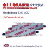 Printing Machine Spare Parts / Rubber Ink Roller for Heidelberg SM74CD