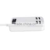 Multiple USB 4 Ports 3A Charger Quick USB Desktop Charger With Button Swift for IPhone IPad SamsungGalaxy Pad thumbnail-3