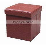 Popular Colorful Polyester Storage Ottoman thumbnail-3