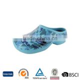 2016 fashion sale online China closed back waterproof soft blue camouflage shoes garden city Brisbane