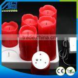 Flameless Real Wax Rechargeable LED Candle Light