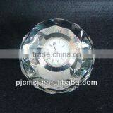 Crystal Table Clock, Crystal Desk Clock for Home Decoration thumbnail-1