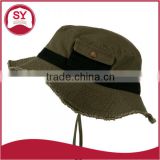 Wholesale plain camo bucket /fisherman hat