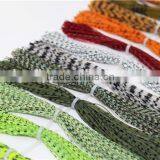 Silicone Legs Barred Color Pearl Flake Fly Tying Material Squid Rubber Thread Silicone Skirts thumbnail-1