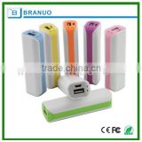 best quality with capicity 2600 power bank , custimation logo power bank 2600 mAh