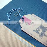 Durable and pastel colors with twisted rope hang tag