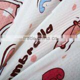 New Arrival Umbrella Printed 100% Cotton Knitted Blanket/Thin Quilt thumbnail-4