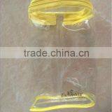 Customized Clear Transparent Tote Zipper Promotional Cosmetic Bag