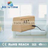New Cheap Home Decor Rfashion LED Wooden Alarm Clcok thumbnail-3