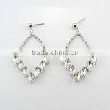 High Quality Prismatic Shape Crystal Rinestone Earring thumbnail-1