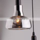 Antique Vintage Industrial DIY Copper Glass Ceiling Lamp Light Pendant Lighting thumbnail-4