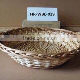 Colorful Handmade Willow Basket Sets With Handle for Fruit or Food thumbnail-3