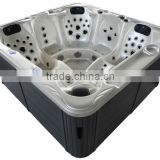 Two lounges Outdoor SPA whirlpool hot tub in feet price with TV