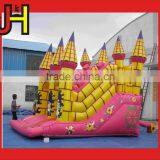 New Style Kids Castle Inflatable Slide With Jumping for Sale thumbnail-2
